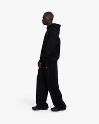 INSIDE OUT ZIP HOODIE BLACK (OLD SIZING)