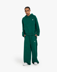 INSIDE OUT HOODIE FORREST GREEN