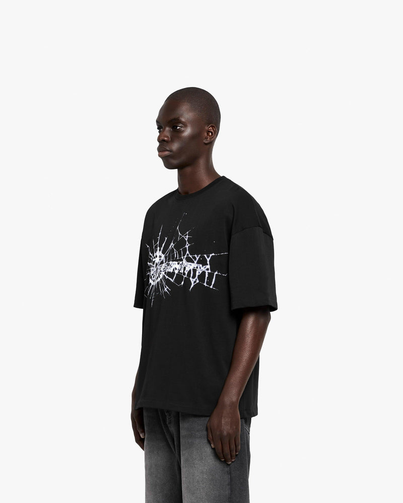 WEB LOGO TEE BLACK
