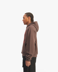 SHOOTING HOUSE HOODIE BROWN
