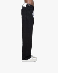 HAVOC DENIM BLACK / WHITE