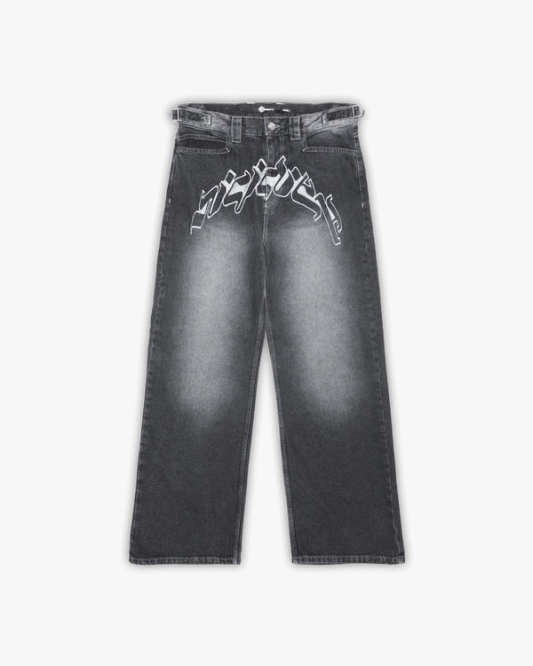 OUTLINED MIRAGE DENIM GREY / WHITE
