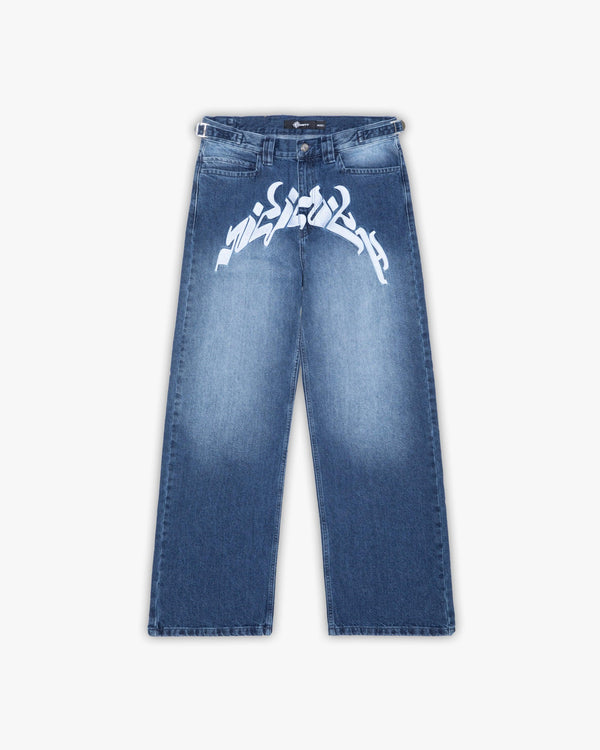 MIRAGE DENIM DARK BLUE / WHITE