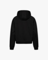 SPORTS TEAM INSIDE OUT ZIP HOODIE BLACK