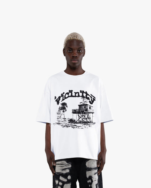 SHOOTING HOUSE TEE WHITE