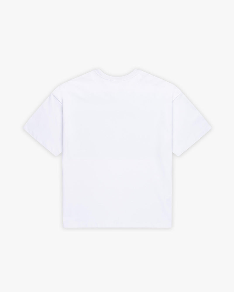CHROME LOGO TEE WHITE